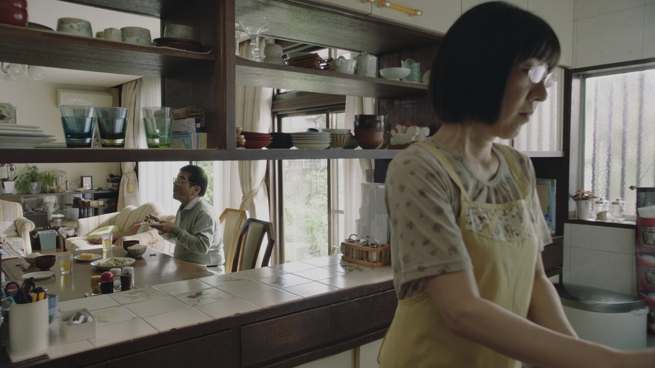 CM「夫の悲劇篇」のワンシーン。