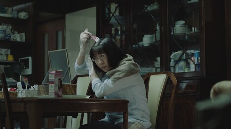 CM「夫の悲劇篇」のワンシーン。