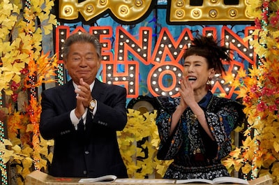 左からみのもんた、久本雅美。(c)読売テレビ