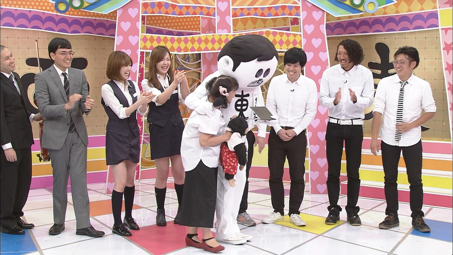 「事務所イチ押し！超新星の合戦」のワンシーン。(c)中京テレビ