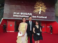 第21回釜山国際映画祭開幕式の様子。