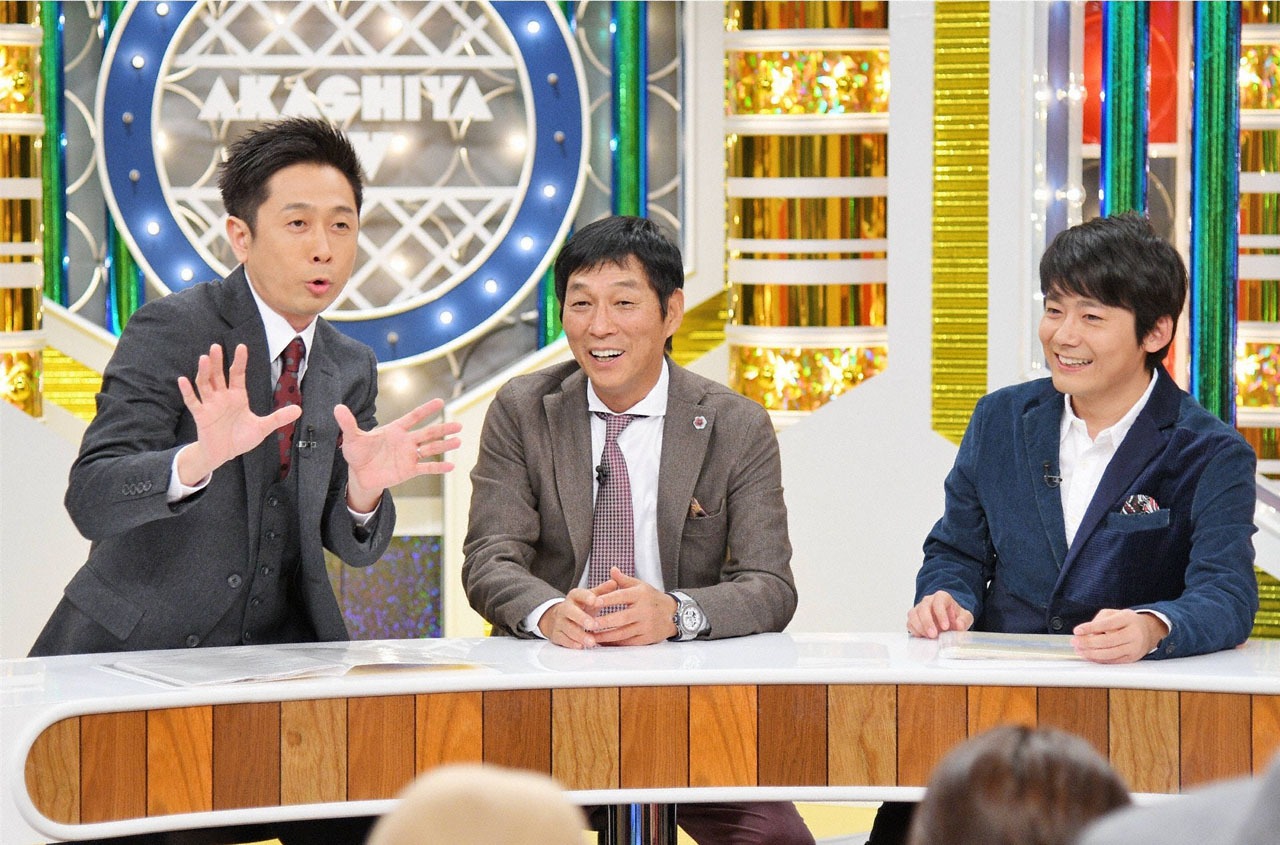 ロザンと明石家さんま（中央）。(c)MBS