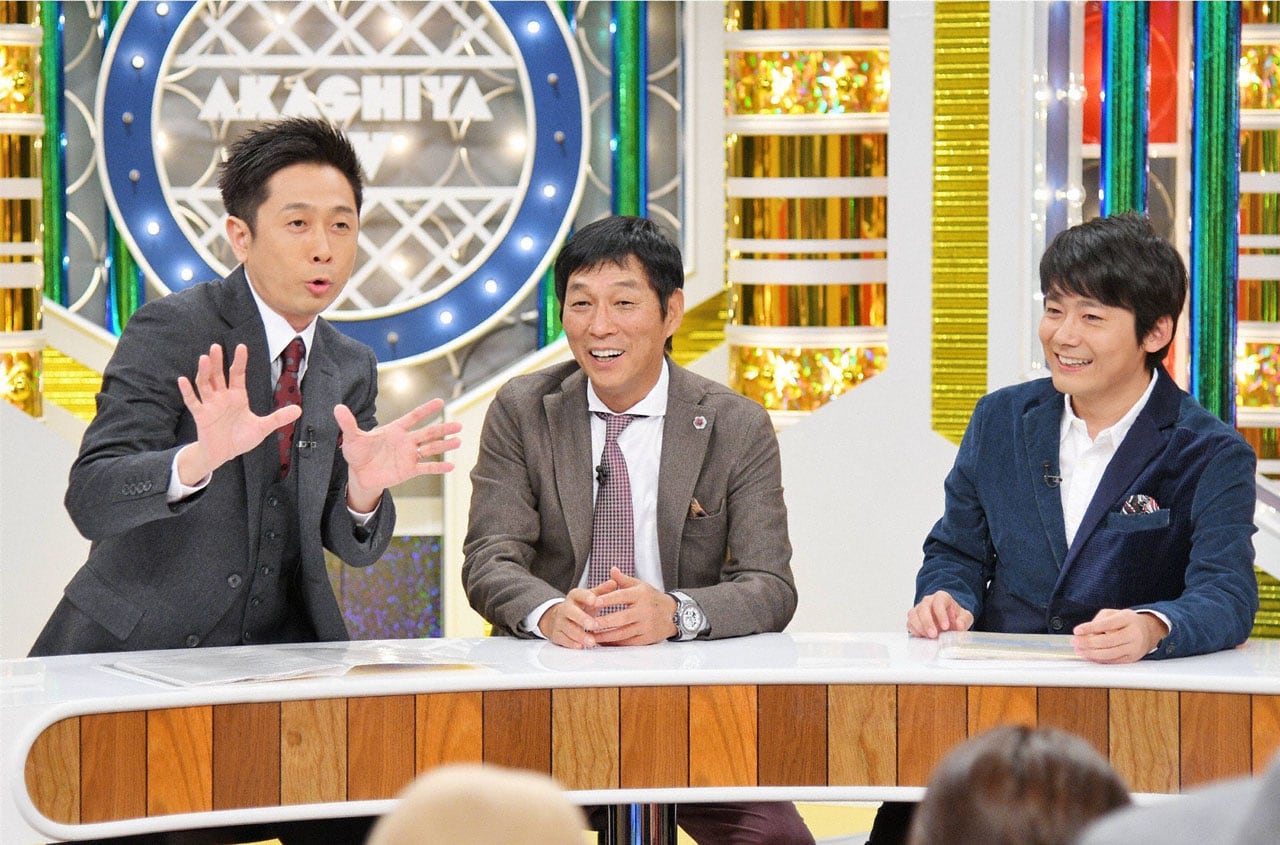 ロザンと明石家さんま（中央）。(c)MBS