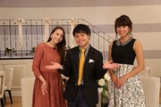 左から豊田エリー、NON STYLE井上、久松郁実。