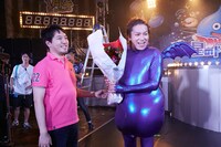 撮影中の様子。