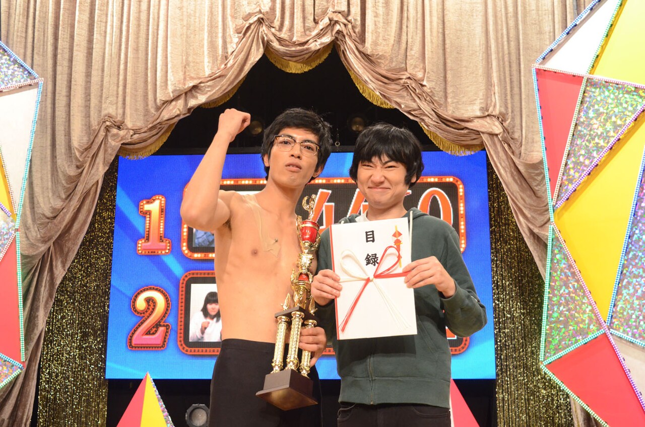 マスオチョップが「笑けずり」優勝、サンド富澤「ぶっ潰してやりたい」とエール