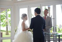 挙式のワンシーン。