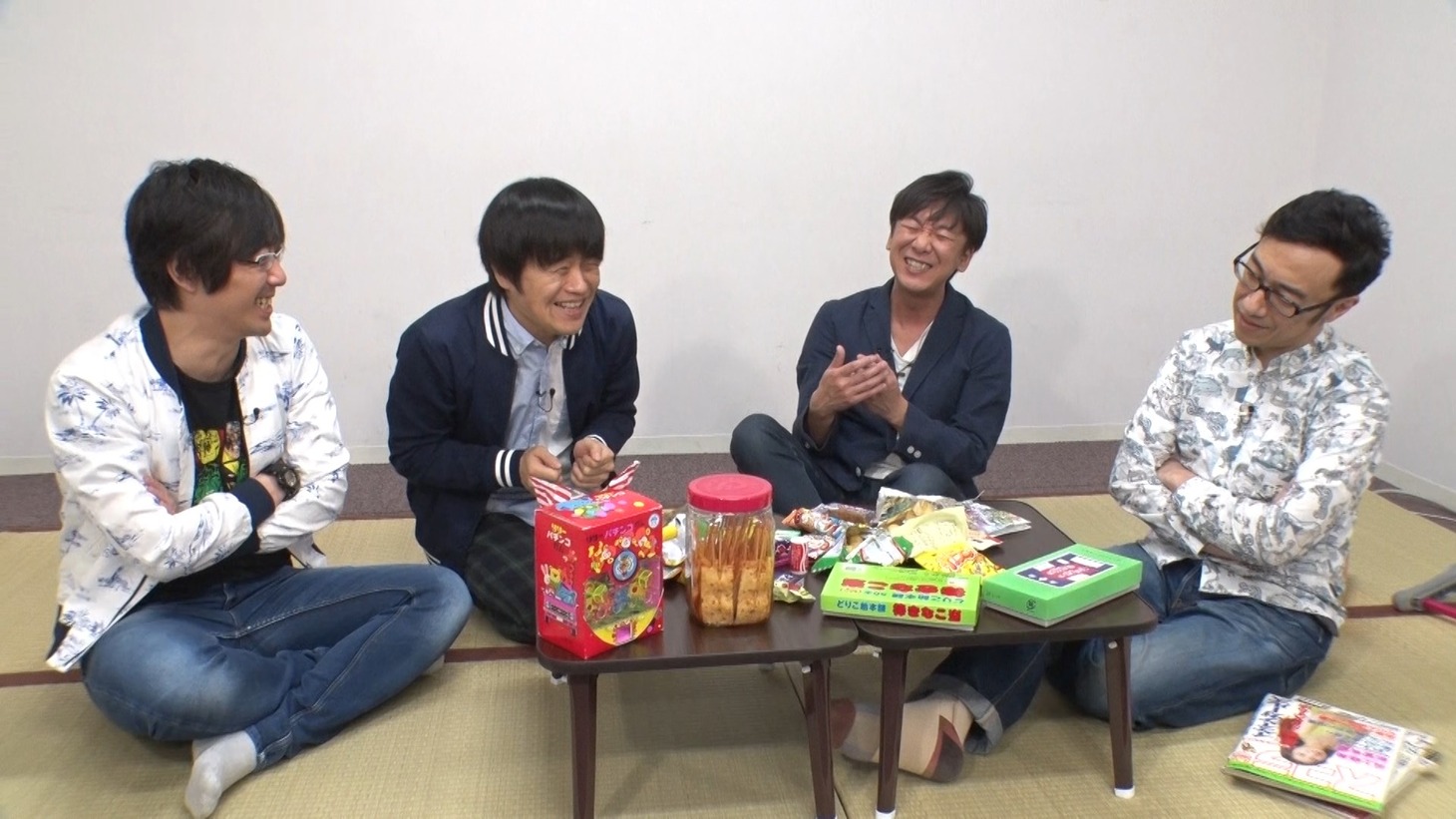 「青春バカリズム」に出演するバカリズム（左から2人目）と東京03。(c)テレビ朝日