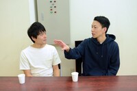 稽古休みに何をしていたか話すジソンシン。