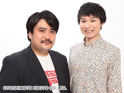 空気階段。左から鈴木もぐら、水川かたまり。