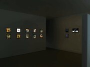 「えんとつ町のプぺル」展の様子。