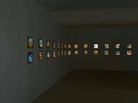 「えんとつ町のプぺル」展の様子。