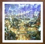 「えんとつ町のプぺル」展の様子。