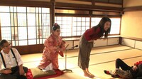 「ゆり山紅葉の京都びしょ濡れバスツアー 次世代おんな芸人No.1決定戦！」のワンシーン。(c)読売テレビ