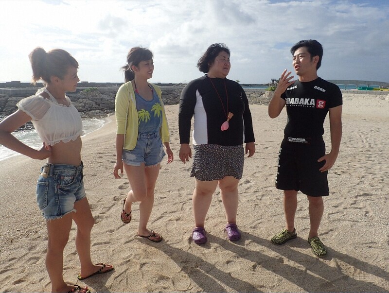 「旅ずきんちゃん」に出演する（左から）鈴木奈々、菊地亜美、メイプル超合金・安藤なつ、ドランクドラゴン鈴木。(c)CBC