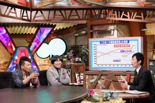 「雨上がりの『Aさんの話』～事情通に聞きました！～」に出演するNON STYLE石田（右）と、雨上がり決死隊。(c)ABC