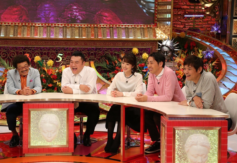 「有吉弘行のダレトク!?」のゲスト出演者たち。(c)関西テレビ