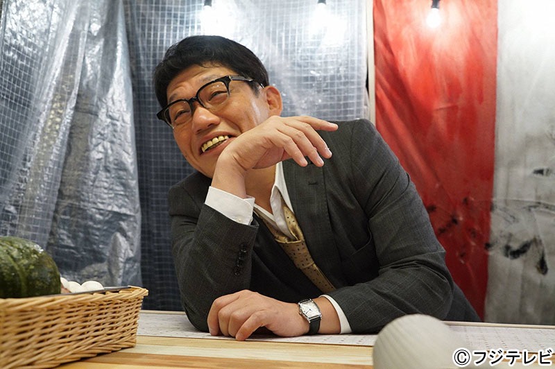 ドラマ「木曜劇場『Chef～三ツ星の給食』」にゲスト出演する、ずん飯尾。