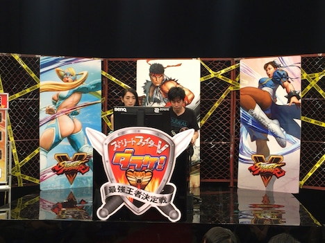 「ダラケ！カップ2016 ストリートファイターV最強王座決定戦～秋の陣～」の様子。