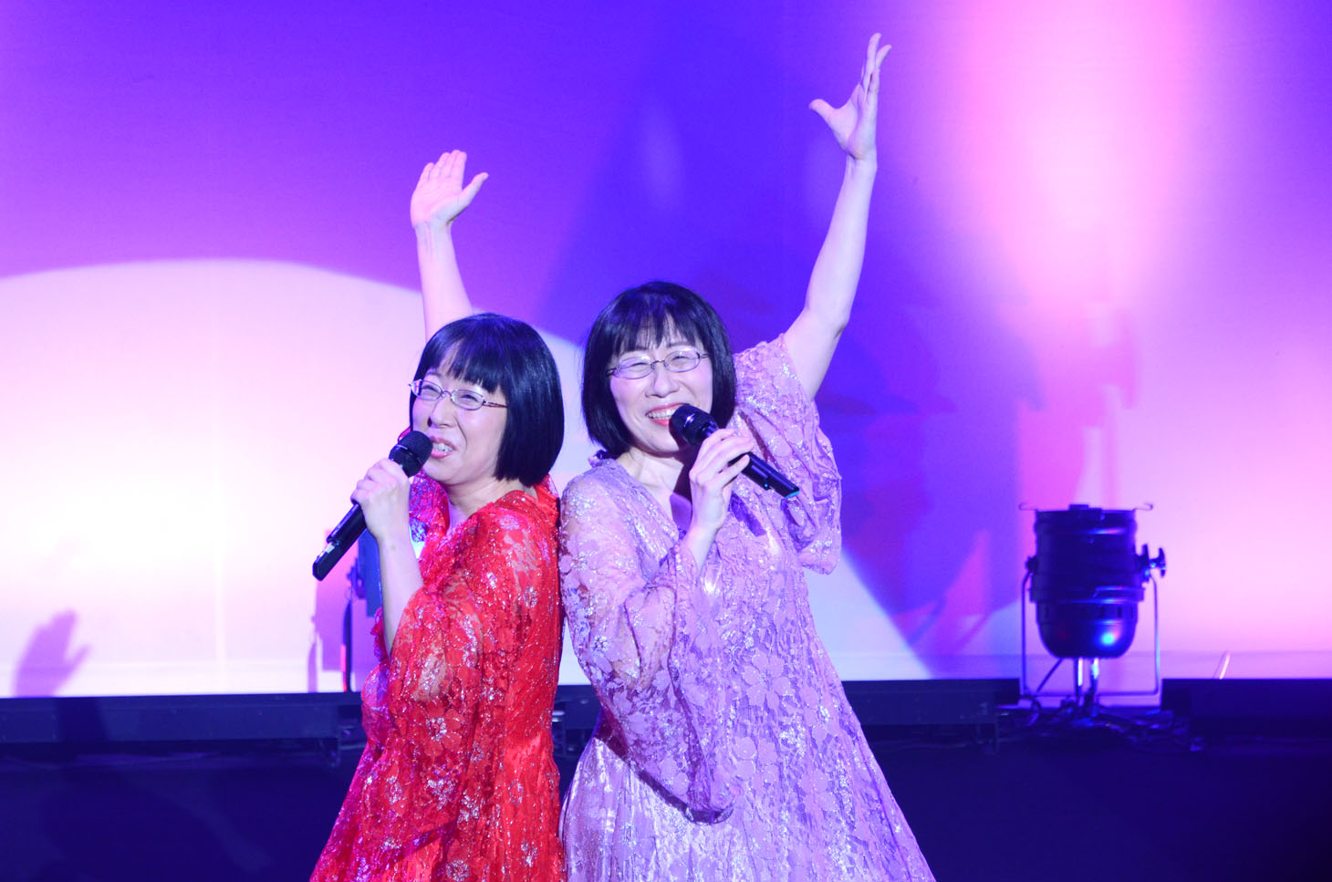 単独ライブ「産声 ～うぶごえ～」を開催した阿佐ヶ谷姉妹。