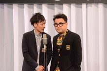 「M-1グランプリ2016」3回戦に登場したとろサーモン。