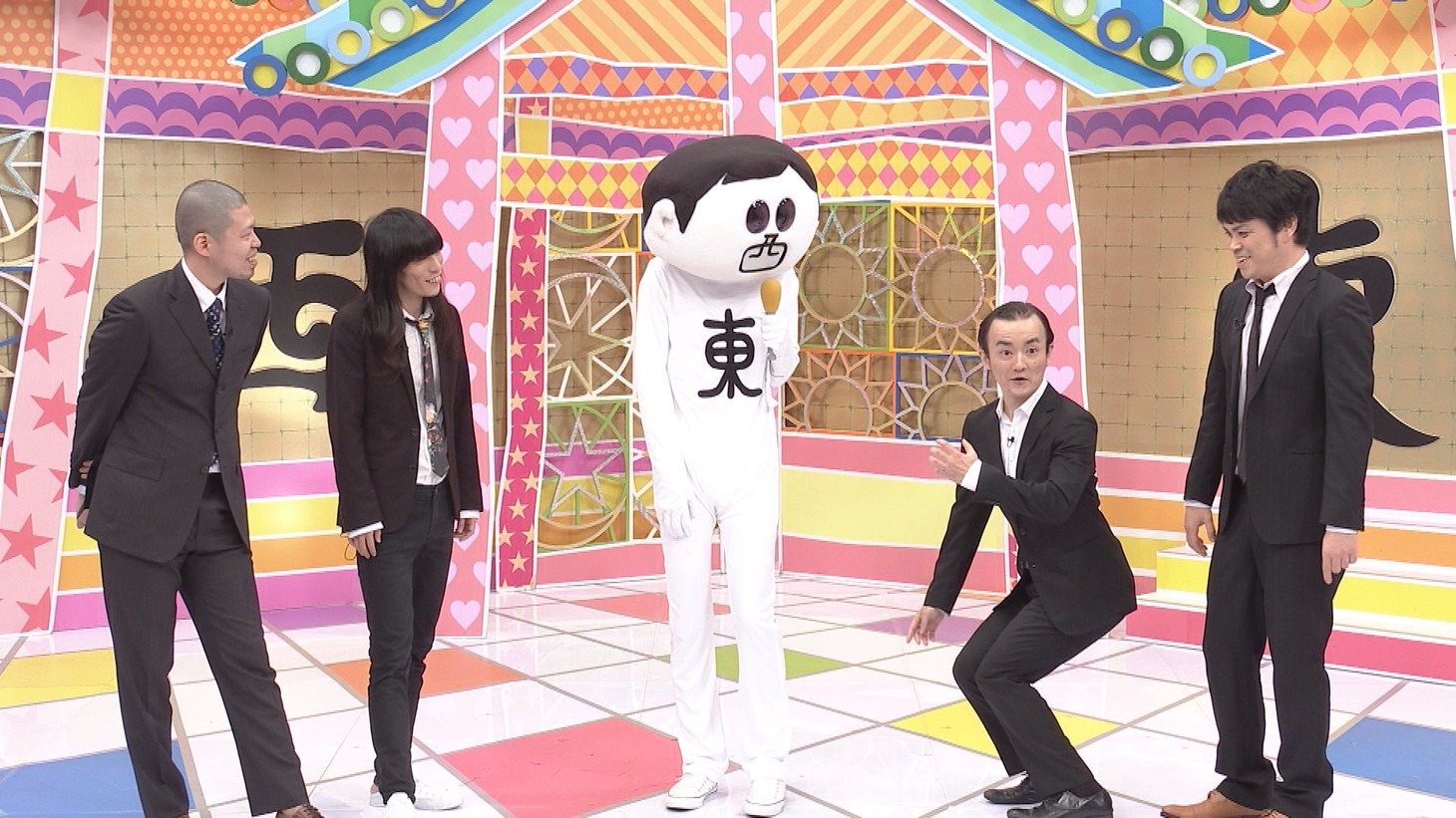 「アングラ芸人の合戦」のワンシーン。(c)中京テレビ