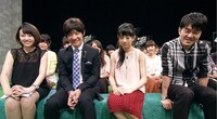 左から相内優香、内村光良、伊藤萌々香、土田晃之。(c)テレビ東京
