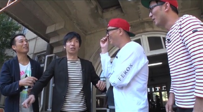 即興コントに挑む藤崎マーケットとシソンヌ。