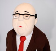 部長の等身大鉛筆シャープ立て。