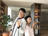 （左から）古坂大魔王、大石参月。(c)BS-TBS