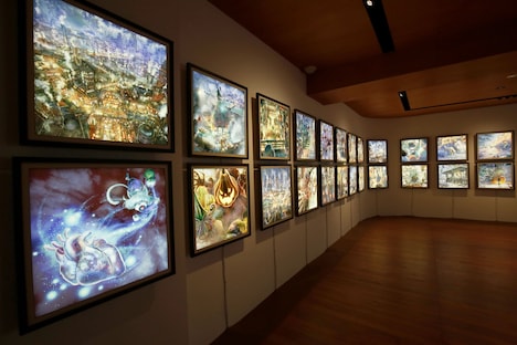 「えんとつ町のプぺル展」の様子。