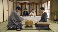 タウンワークの新CM「将棋の対局」編のワンシーン。