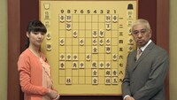 タウンワークの新CM「将棋の対局」編のワンシーン。