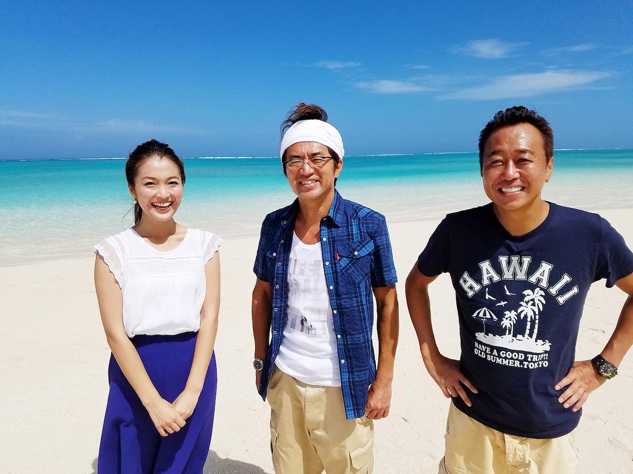「モヤモヤさまぁ～ず2」に出演するさまぁ～ずと福田典子アナウンサー。(c)テレビ東京