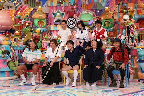 “マイナー部活芸人”たち。(c)テレビ朝日