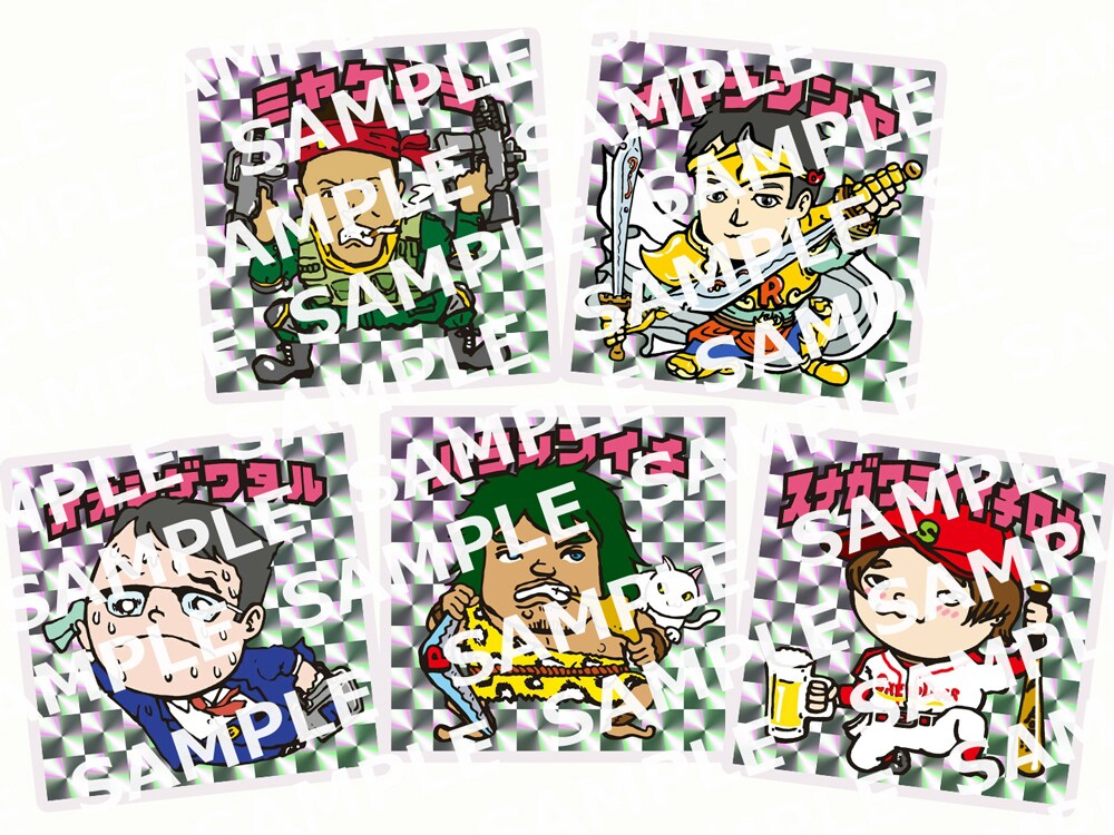 夜ふかしの会がキラキラのステッカーに、単独ライブ「PRISM!」で販売