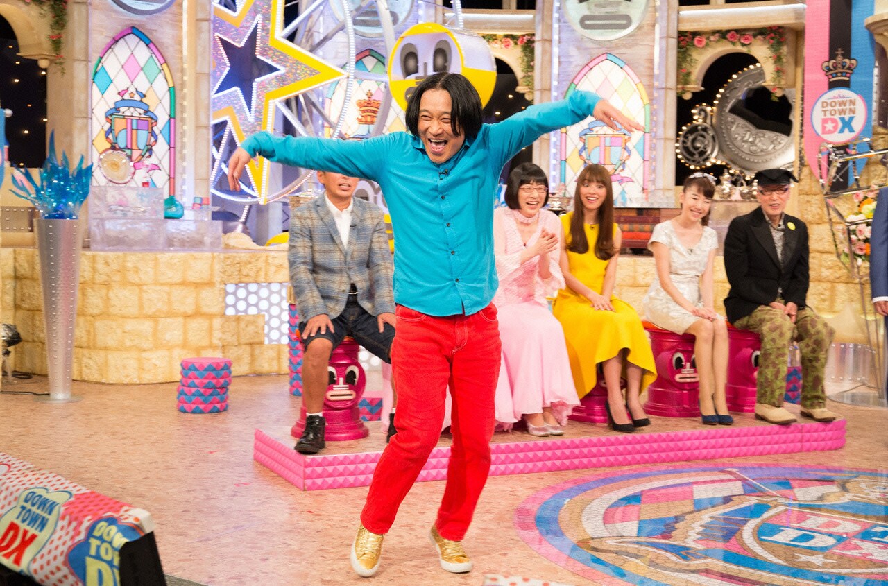 ダウンタウンの前で新ネタを披露する永野。(c)読売テレビ