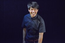 ネタを披露するギフト☆矢野。