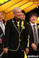 大会チェアマンの松本人志ら。