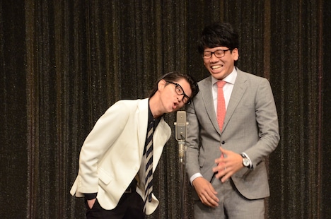 左からモグライダー芝とえんにち望月。