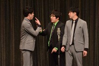 どちらがダイタク・ダイかわからなくなるジャイアンジャイアン・かーしゃ（中央）。