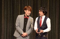 左からボーイフレンド黒沼とドドん安田。