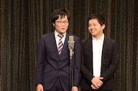 左からタモンズ大波とウエストランド河本。