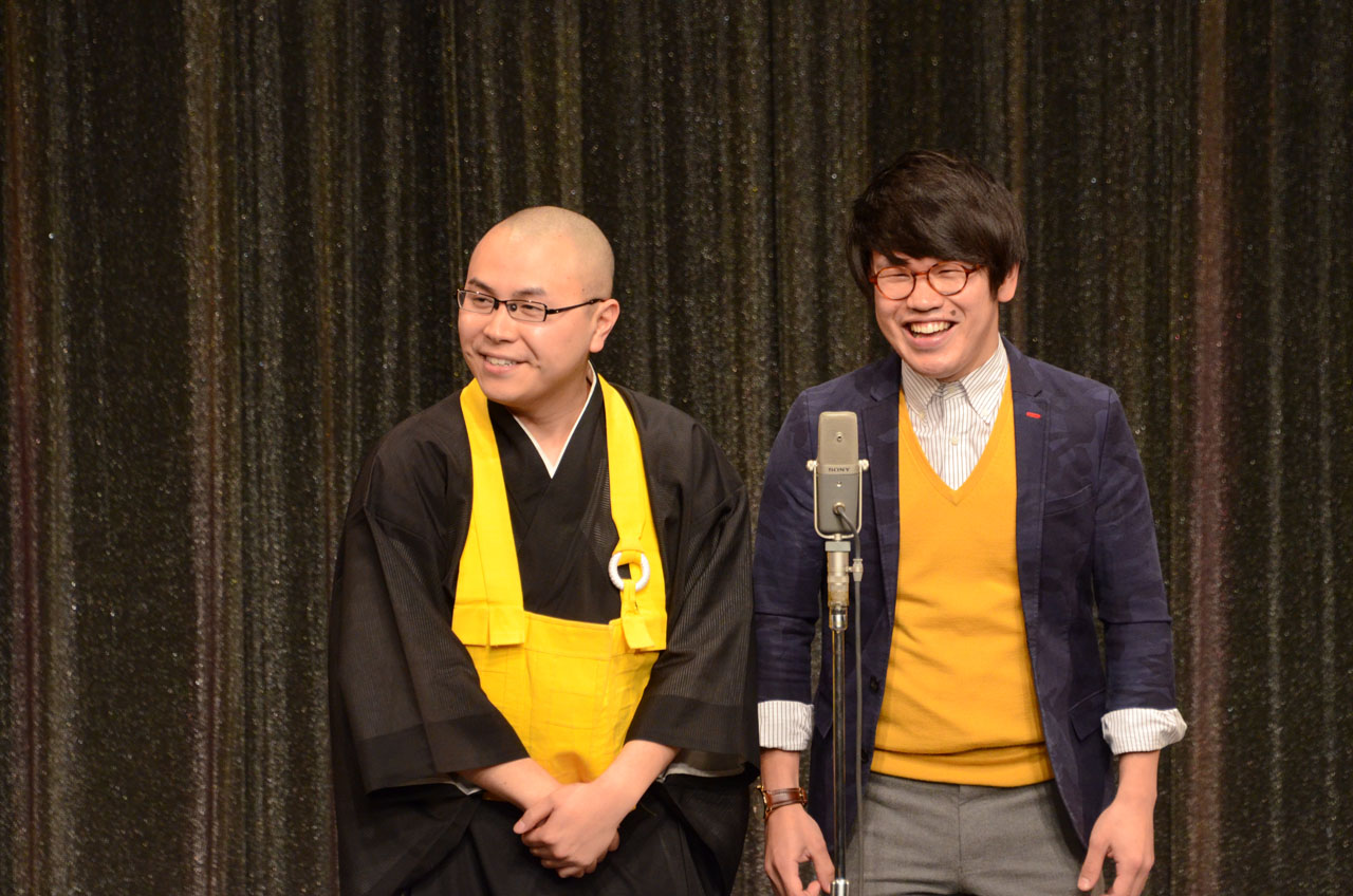 左からドドん石田とインディアンス木村。