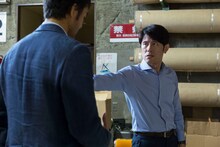 「スニッファー 嗅覚捜査官」第5話に登場するネプチューン原田。(c)NHK