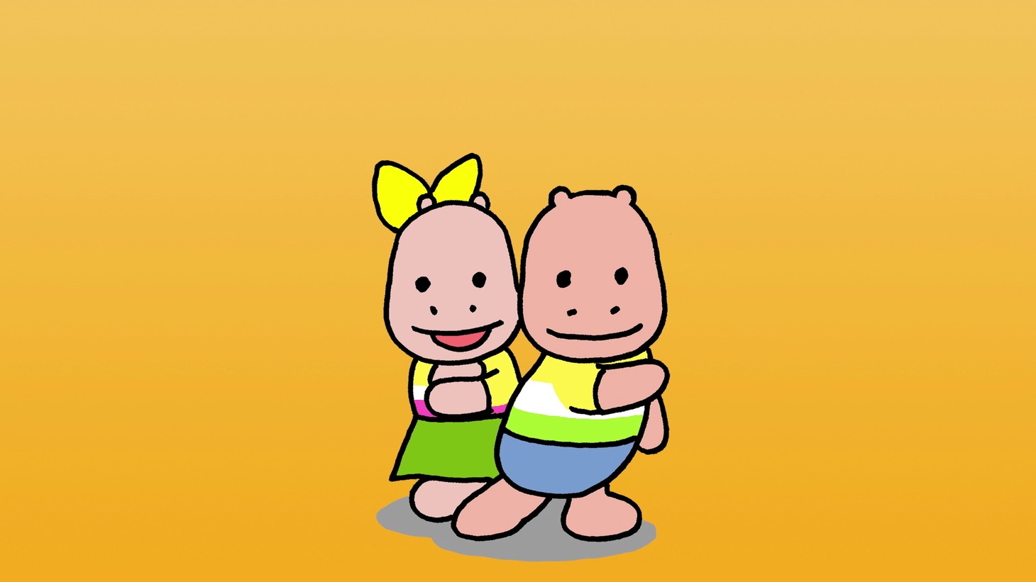 「明治うがい薬 歌っているカバさんは誰？Twitter キャンペーン」の動画のワンシーン。