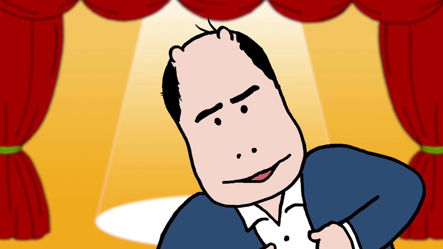 「明治うがい薬 歌っているカバさんは誰？Twitter キャンペーン」の動画のワンシーン。