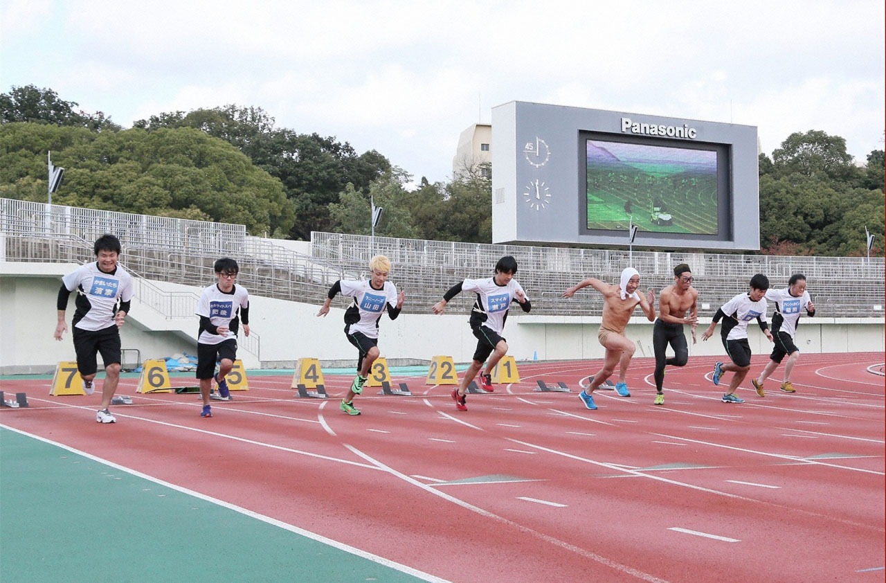 「吉本陸上競技会ザ・ゴールデン2016」のワンシーン。(c)MBS
