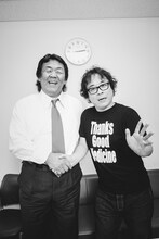 左から長州力、バッファロー吾郎A。