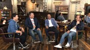 「ボクらの時代」に出演する(左から)フットボールアワー岩尾、ブラックマヨネーズ小杉、モト冬樹、トレンディエンジェル斎藤。(c)フジテレビ